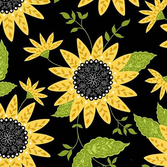 AN Bee Happy Sunflowers