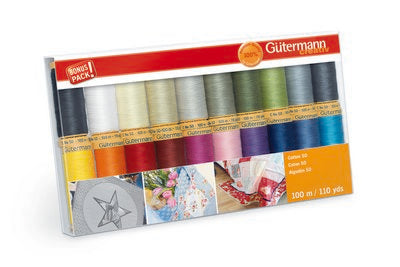 Cotton 50 Thread Set Basic20sp **A