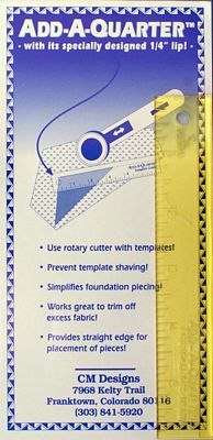 Add-A-Quarter 6in Ruler