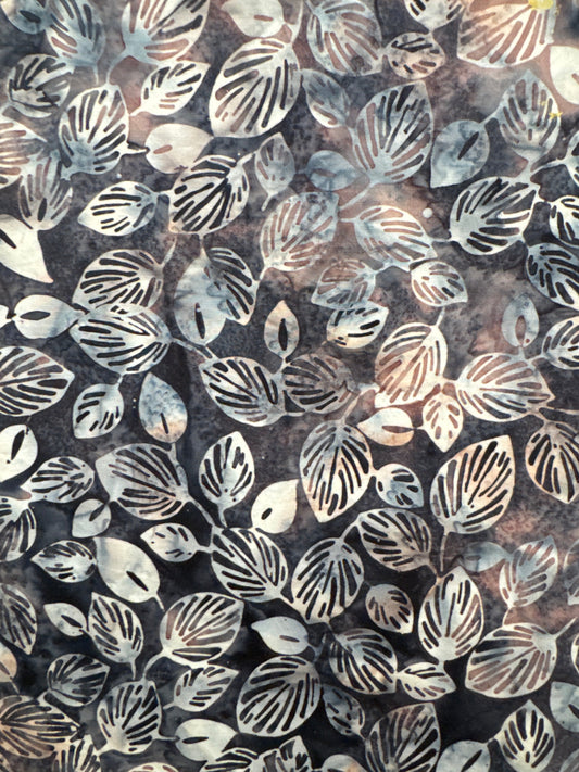 HO Floral Leaves Merlot