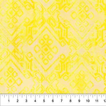 Banyan 80832-54 - Destination Indonesia - Sunshine Yellow 45" wide fabric per yard