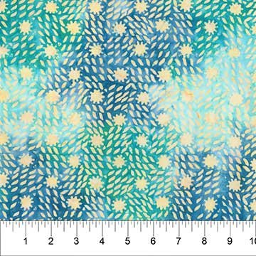 Banyan 80865-63 - RESORT LIFE - Teal 45" wide fabric per yard