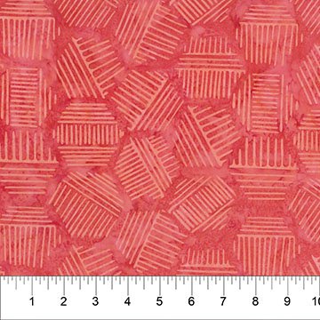 Banyan 81700-32 Hexies - Grapefruit 45" wide fabric per yard