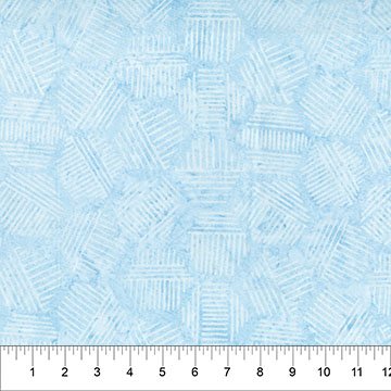 Banyan 81700-41 Hexies - Pastel Blue 45" wide fabric per yard
