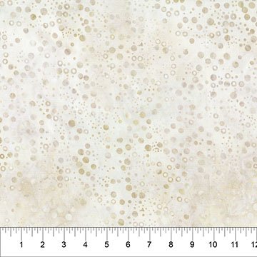 Banyan 81900-12 Pop Dots - Ecru 45" wide fabric per yard