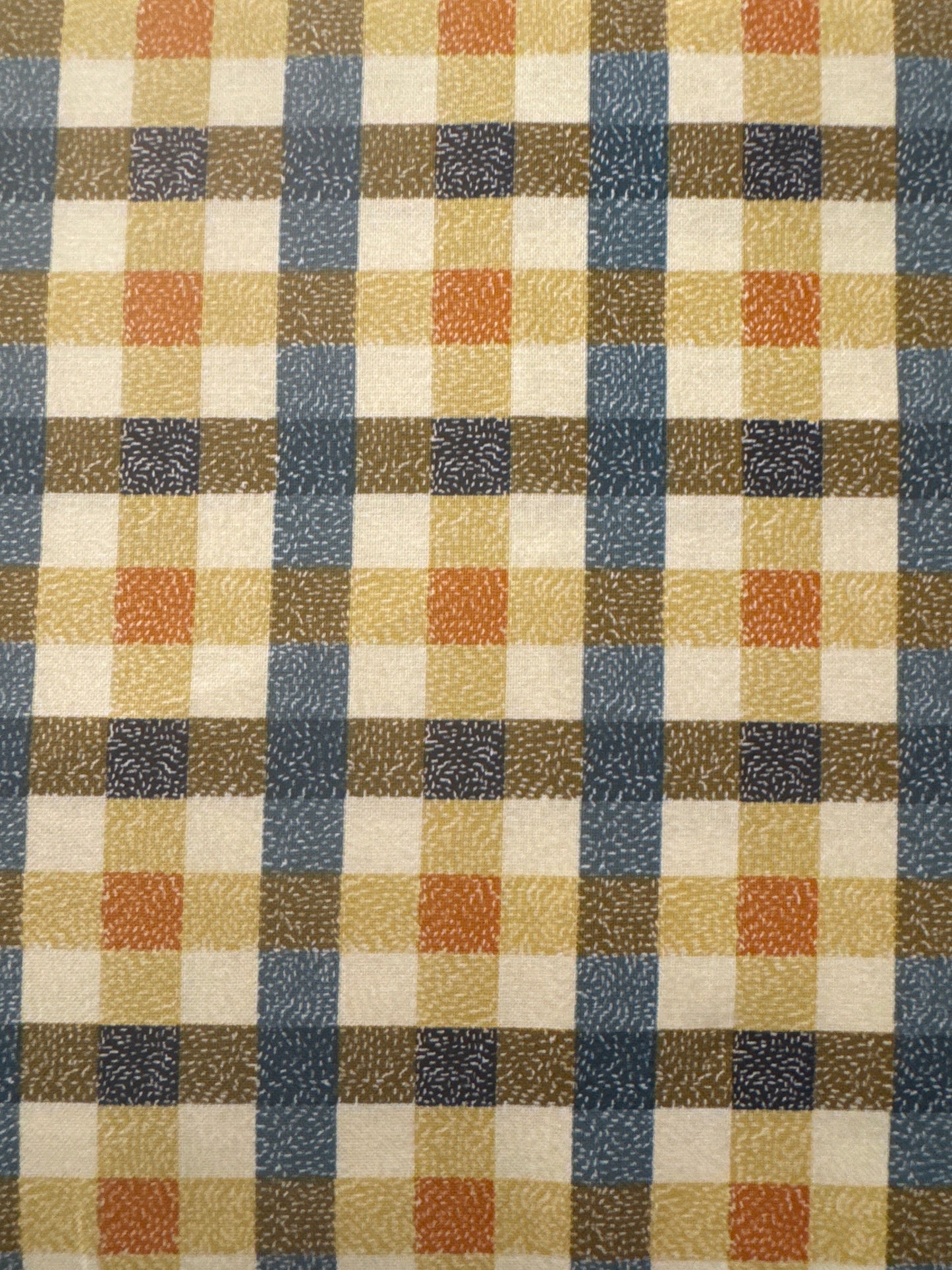 MO Quaint Cottage Plaid Blue