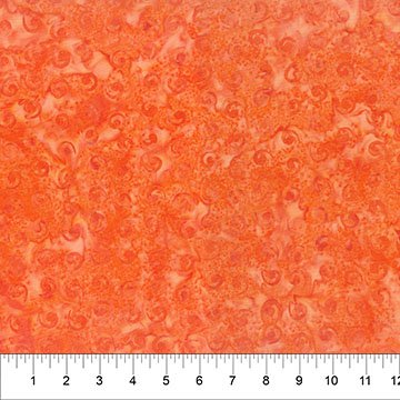 Banyan 83502-59 Majesty Swirl Orange 45" wide fabric per yard