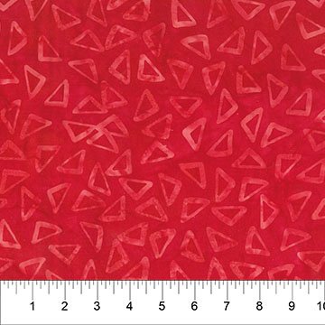 Banyan 83522-23 - Celebration Triangles - Raspberry 45" wide fabric per yard