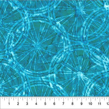 Banyan 83690-63 Ride On 4 Wheels - Teal 45" wide fabric per yard