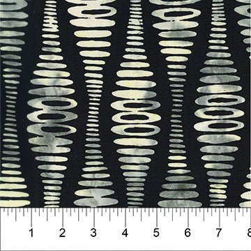 Banyan 83702-94 Bubble Pop Wave - Charcoal 45" wide fabric per yard