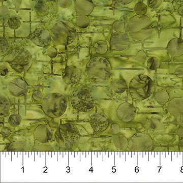 Banyan 83703-74 Bubble Pop Line Work - Olive 45" wide fabric per yard