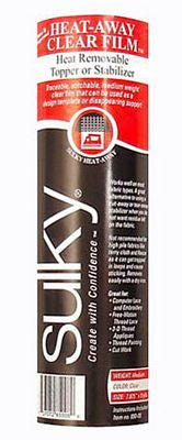 Heat-Away Clear Film 7 7/8 in x 9 yd