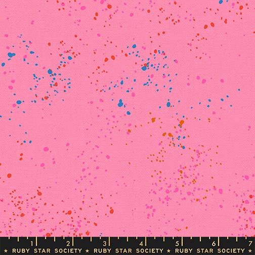 Speckled Canvas Flamingo 44"/45" Fabric Per Yard