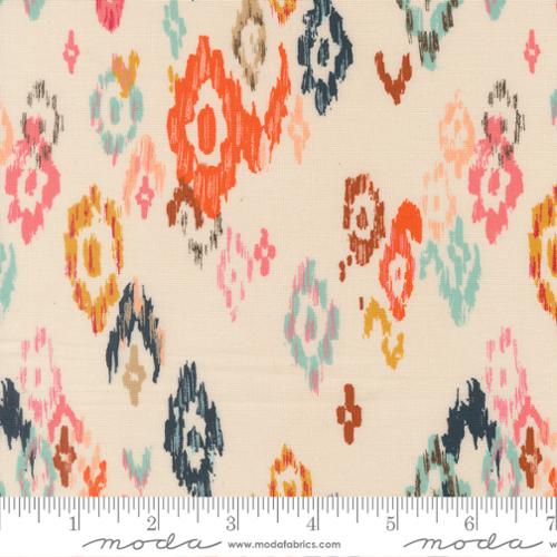 Boho Haven Eggshell Cotton 44"/45" Fabric Per Yard