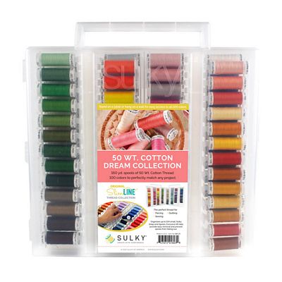 50 wt Cotton Slimline Dream Collection 100ct