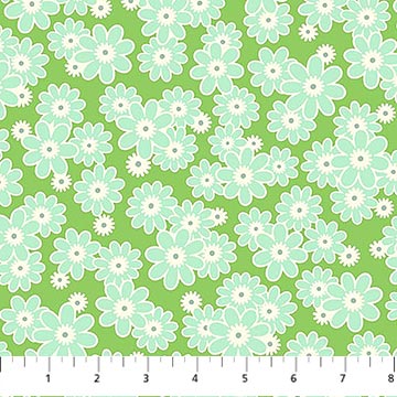 Daily Crush Dear Daisy Clover 44"/45" Fabric Per Yard