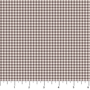 FIGO Fabric NEST Walnut Cotton 44"/45" Fabric Per Yard
