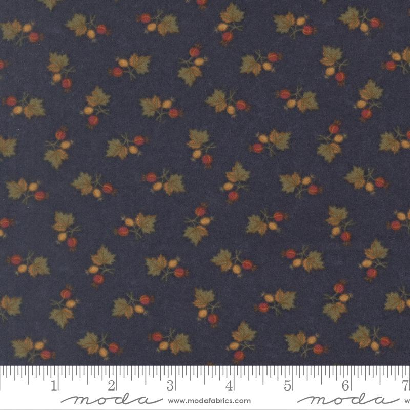 MO Indigo 9843 14F - Flannel Season