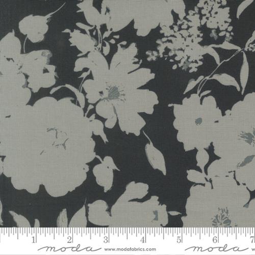 Dark Blue Arabesque Midnight 108" Cotton Wideback Fabric Per Yard