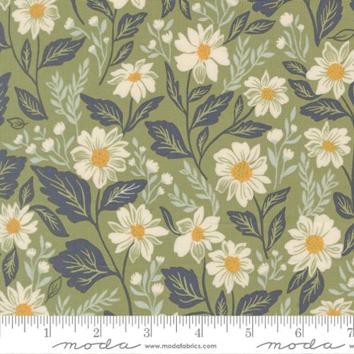 True Love Romance Blooms Fern 44"/45" Cotton Fabric Per Yard