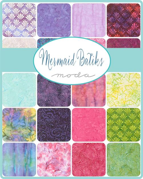 Mermaid Batiks Layer Cake