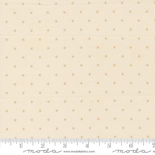 Magic Dot Basics Cream 108" Cotton Wideback Fabric per yard
