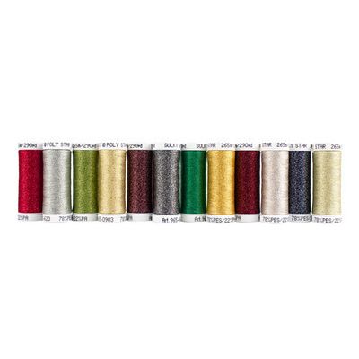 Poly Sparkle Assortment -Ultimate Christmas 12ct