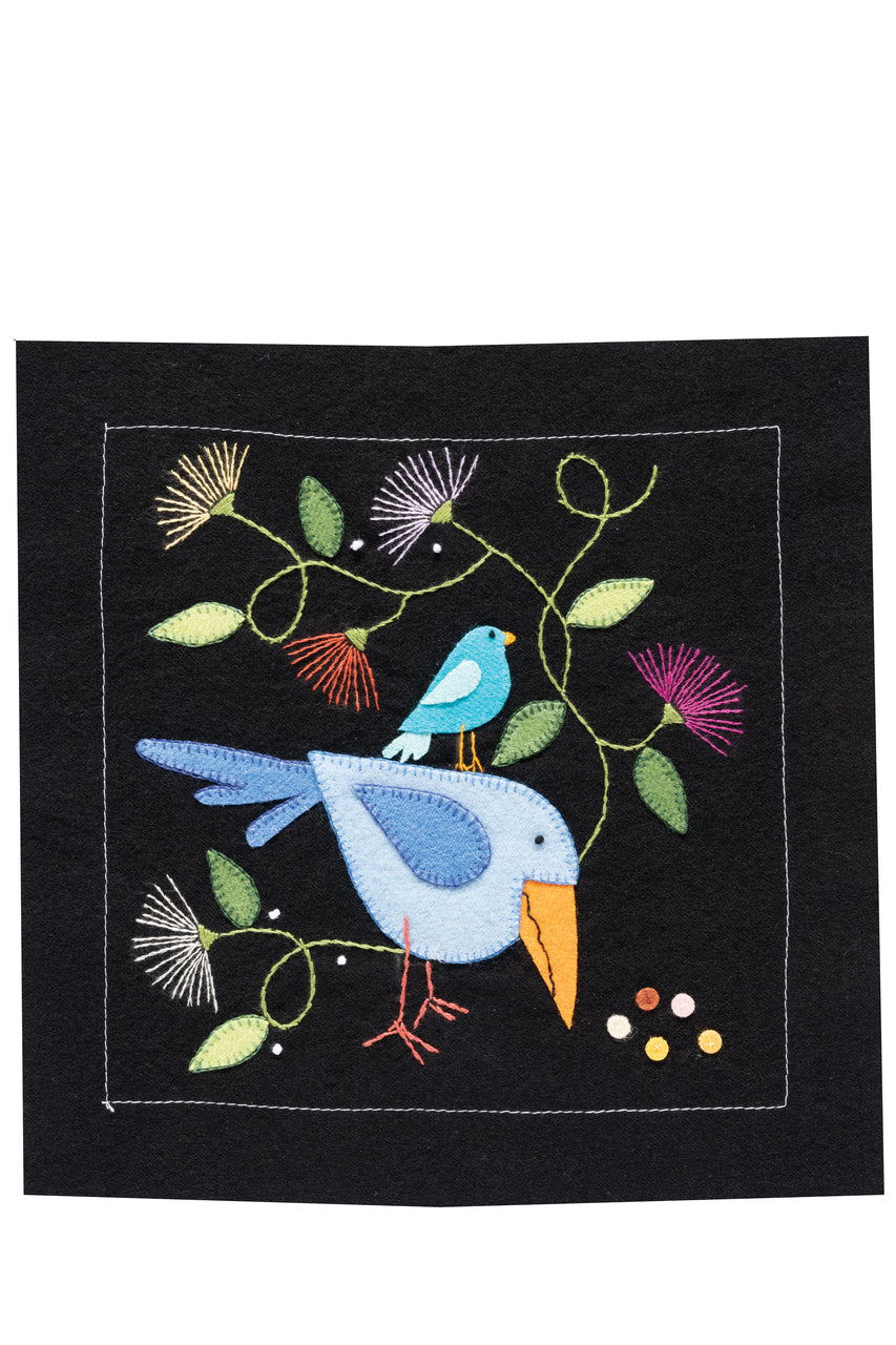 Folk Art Garden Appliqué Sampler