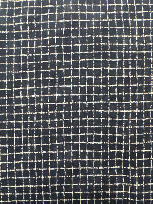 MO Collage White Grid on Navy