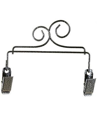 Double Scroll Clip Hanger Char