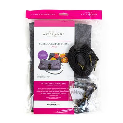 Luella Clutch Purse Large Aster & Anne Kit