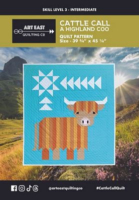 Cattle Call - A Highland Coo Quilt Pattern