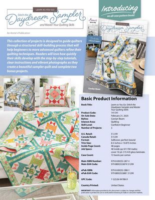 Daydream Sampler and master your quilt skills