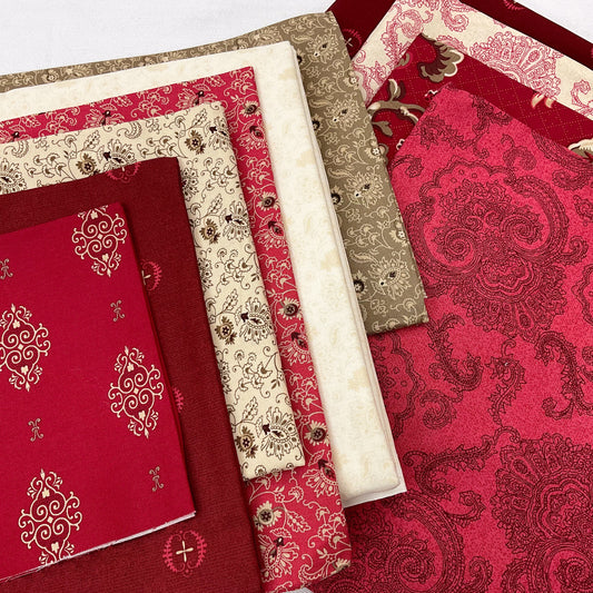 Boundless Coordinated Stash Builder Bundle - Serenade - various fabric prints 12 1/4 yards total