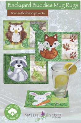 Backyard Buddies Mug Rugs ME