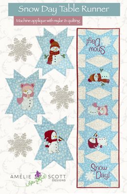 Snow Day Table Runner