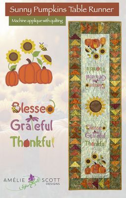 Sunny Pumpkins Table Runner
