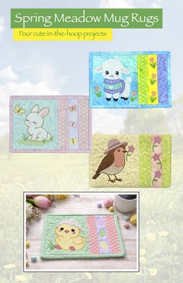 Spring Meadow Mug Rugs