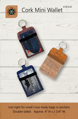 Cork Mini Wallet Pattern