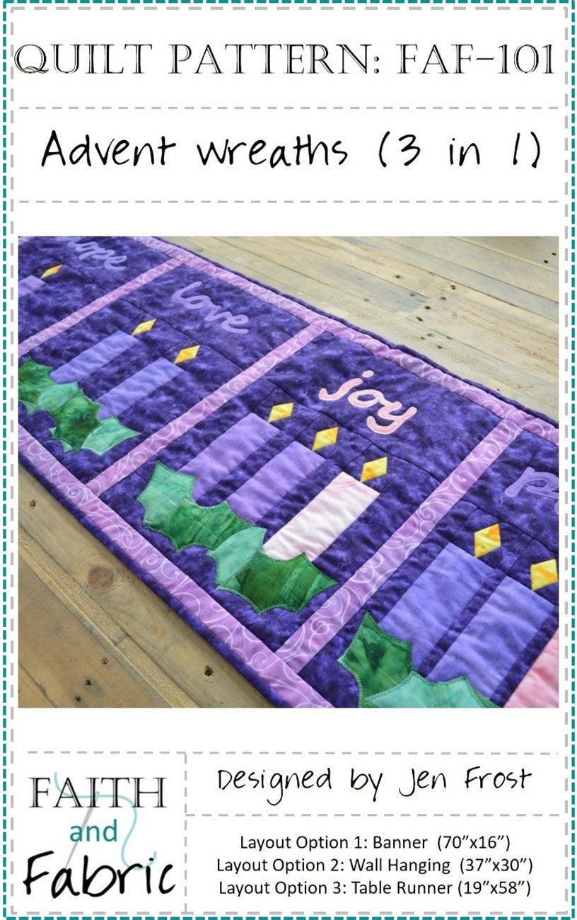 Advent Wreaths 3 in 1