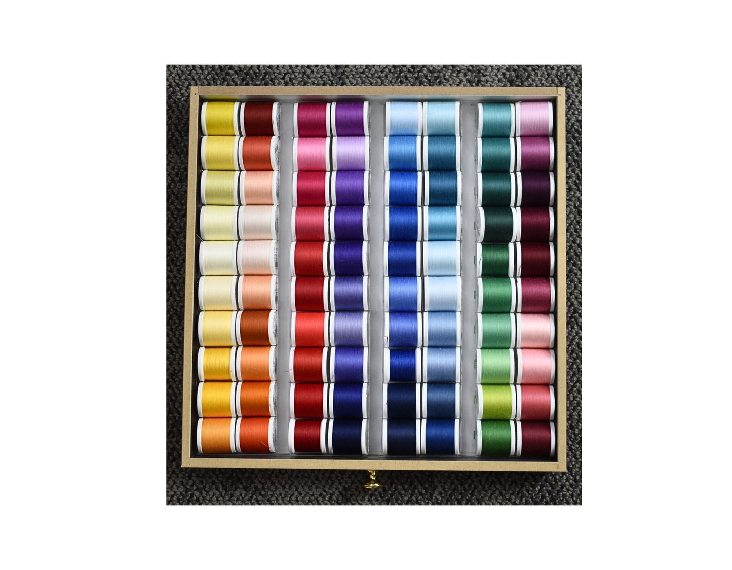 Aerofil 120 – 3 Drawer Treasure Chest, 182 400m and 12 100m Spools