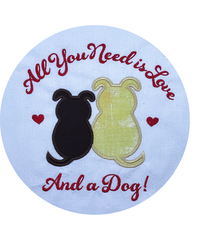 All You Need is Love In the Hoop Machine Embroidery Design Set
