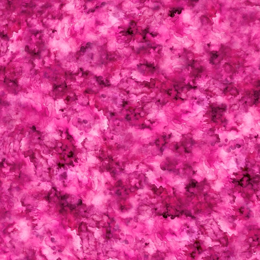 Azalea Quilt Backing - Water Color 108" Wide Cotton Fabric Per Yard