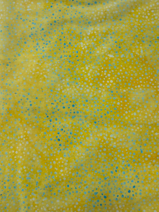 HO French Yellow Teal Dots