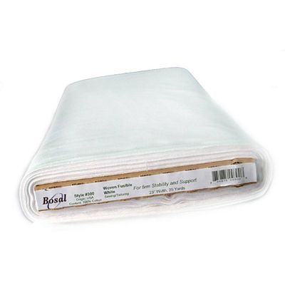 Woven Fusible-White 25 yd