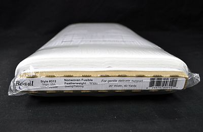Nonwoven Fusible-White 40yds