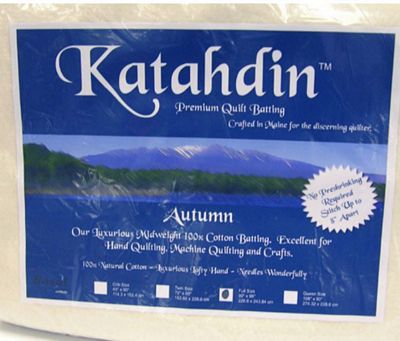 Katahdin Premium Batting -Cotton 4.0 oz 96 x 96 in