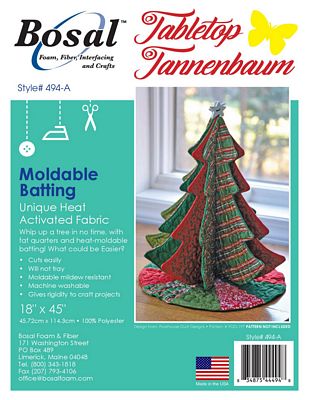 Tabletop Tannenbaums Moldable Batting