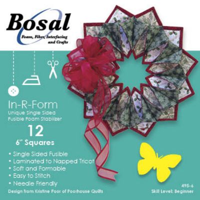 In-R-Form Single Sided Fusible 12 pc 6 in x 6 in