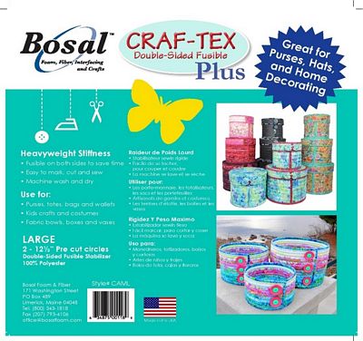 Craf-Tex Plus 2 Circles LgBowl